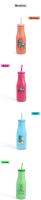 Pack de 4 a 24 unidades de agua para niños, botellas de cristal, regalos cumpleaños niños para invitados, detalles cumpleaños infantil invitados, regalos originales, Modelos surtidos, pajita incluída, Regalantes.com - details 1