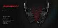 Havit HV-H2232D, CascoGaming RGB Casco 2xJack 3.5mm (Incluye adaptador de 2 H a 1 M para consolas)+USB Para Alimentar las luces RGB, Membranas de 50mm, Regulador de Volumen, Espuma con Memoria, Diadema Ajustable, Ideal para PC Consolas y Móviles - details 0
