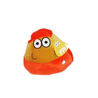 peluche pou clasico,pou naranja,pou negro 3modelo surtidos 26cm- aleatorios - details 1