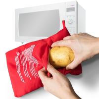 Bolsa para asar patatas en microondas bolsa de cocinado rápido en 4 minutos apto para patata, pan, hortalizas y otros alimentos - details 1