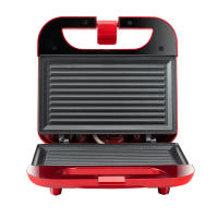 Solac - Sandwichera electrica Buon Panini 750W en color rojo. Para bocadillos, tostar pan, paninis o sandciches. Sellado perfecto, indicadores de funcionamiento, recubrimiento antiadherente, compacta. - details 0