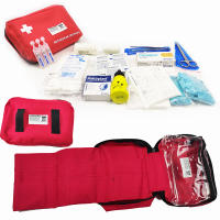 DEPALMERA Pharma✮ Botiquín Primeros Auxilios Neceser Extensible Completo Emergencia Homologado, Para Viaje y Acampada, Coche, Supervivencia, Excursión, Montaña, Senderismo, Aventura, Rojo - details 4