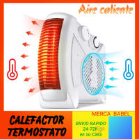 Calefactor Aire Caliente para Baño Calefaccion de casa, Calentador de Aire Caliente para Baño estufa de Invierno, Calefactor Eléctrico Ligero y Portátil Bajo Consumo - Termostato Regulable 1000W - 2000W, Ventilador con aire natural o caliente - details 6