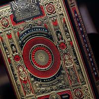 Fournier Theory11 USPCC Baraja poker High Victorian red green roja verde Época victoriana Gran Bretaña Arte Magos Trucos Ilusionismo Cartas Magia Adultos Colección Coleccionable Jugar Cartas Juego mesa Regalo ideal Espectáculo Escenario - details 1