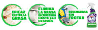 Cillit Bang - Pack 4 sprays (1 Suciedad y Humedad 1L, 1 Cal y Suciedad 1L, 1 Quitagrasas Cocina 750ml, 1 Ultra Baño Brillo 750ml) - details 3