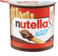 KINDER Nutella & Go 52g Pack de 12 unidades - FECHA CONSUMO PREFERENTE 30.07.2025 - Crema de cacao, avellanas y leche Nutella en envase de plástico con palitos de pan para mojar. Ideal para llevar a cualquier parte por su comodidad - details 3