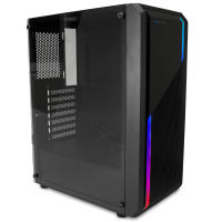 Caja Gaming para PC  ATX/micro ATX DeepGaming A230 con 13 Modos de Iluminación RGB, Lateral de Cristal Templado - details 1