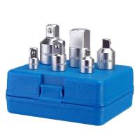 JUEGO 6 ADAPTADORES PARA LLAVES DE CARRACA Y DINAMOMETRICAS DE 1/4" A 3/4" - details 0