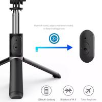 Tripode Palo Selfie Soporte Mando Bluetooth 103cm Vlogging Grabacion Video Movil Q02,con Mando a Distancia Inalámbrico Desmontable,Envio desde España - details 3