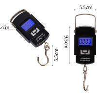 Portable Báscula Digital de Equipaje con Gancho 50kg / 110lbs de Precisión Balanza Electrónico para Maletas Equipaje de Viaje Báscula, Cocina, Pesca y Caza para Maleta o Bolsa de Viaje, Utiliza 2 pilas AAA (No incluido) - details 2