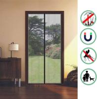 ARISE SHOP-Cortina Mosquitera Para Puertas, Anti Insectos Moscas Mosquitos con Imanes Cierre Automático Mosquitera Puerta, Fácil de Ensambla, para Balcón, Corredor - details 4