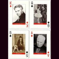 Piatnik Baraja de poker de 54 cartas Charlie Chaplin Charles Cine mudo Blanco y negro Películas Maestro de Picasso Juego mesa Jugar Adultos Colección Coleccionable Poquer - details 4