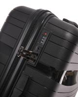Maleta OM Home Avión Cabina 20 Inch, Equipaje non-facturable (capacidad 10kg) (mod. 062, 55*40*20cm), Material POLIPROPILENO, Ligera y Resistente, Cerradura Antirrobo Insertada, Combinación de 3 dígitos, Ruedas Silenciosas 360º Dobles Giratorias. - details 5