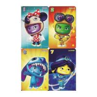 Fournier Baraja infantil de 40 cartas Universe videojuego de Disney Universo Formar cuartetos o familias con sus personajes A partir de 6 años De 2 a 6 jugadores Instrucciones en español, italiano, francés, inglés y alemán - details 2