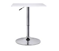 Mesas de Bar redondas CUADRADO para bar, mesa de centro informal ,muebles de Metal y madera altos para club nocturno, comedor, Bar moderno, Cocina, fiesta, 75cm alto - details 6