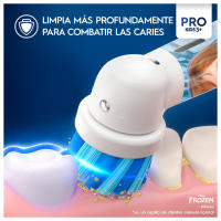 Oral-B Pro Kids cepillo de dientes eléctrico, 1 mango de frozen, 1 cabezal, 1 estuche de viaje, apto para niños mayores de 3 años - details 3