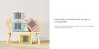 CREATE - Calefactor Cerámico de Habitación 1500W  Con Sistema de seguridad, Ligero y Transportable - WARM BOX - details 3
