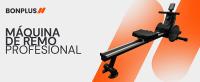 Bonplus BP | Máquina de Remo con 8 Niveles de Resistencia | Rowing Machine | Máquina de Remo Plegable | Fitness | Pantalla LCD Ajustable | Soporta Hasta 110kg | Plegable | Gimnasio en Casa | Máquina de Cardio - details 0