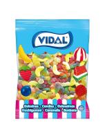 Gominolas Vidal Cocktail Mix bolsa 1 Kg - Mix de golosinas con los sabores más populares de Vidal, plátano, piña, fresa, naranja, cola, cereza... Si no sabes cual elegir, por qué elegir pudiendo tenerlas todas - Sin Gluten y sin Grasa - details 1