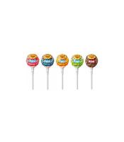 Chupa Chups en tamaño mini con los 5 sabores más vendidos: cola, fresa, naranja, manzana y cereza. Cada Mini Chupa Chups va envuelto individualmente y en paquetes de 20 unidades. Caja de 12 paquetes. - details 1