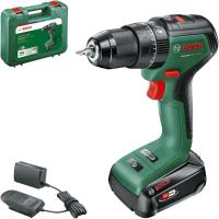 Bosch taladro percutor a batería UniversalImpact 18V-60 (1 batería de 2,0 Ah, sistema de 18 V, en maletín de transporte) - details 0