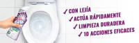 Cillit Bang Limpiador WC Powergel Limpieza y Desinfección 700 ml, Pack de 4 unidades - details 1