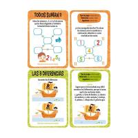 Naipecoleccion Susaeta ediciones Baraja de 52 cartas con actividades y juegos para desarrollar tu creatividad tu inteligencia tu cerebro o para viajar Viaje Juegos cotoso y largos Desarrollar ingenio Divertidos No aburrirse Educativo - details 5