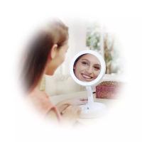 Espejo Led plegable con carga USB o batería, espejo de tocador blanco para maquillaje, cosmético con luz - details 2
