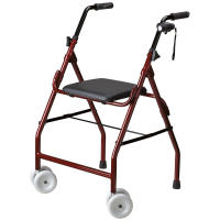 ANDADOR DE ALUMINIO PARA ANCIANO MINI "ROLER" Marca Ayudas dinamicas - details 0
