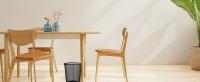 Euroxanty Papelera Celeste Metálica 10L | Diseño Elegante y Estable | Ideal para Oficina, Habitación y Cocina - details 1