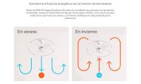 CREATE- Ventilador de Techo 53W Silencioso Ø86 cm - 3 velocidades, función verano / invierno  - WINDLIGHT EASY - details 0