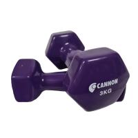 Juego de dos Pesas de Vinilo, 1, 1.5, 2, 3, 4, 5 Kg, set de Mancuernas de gimnasio para entrenamiento fitness y musculación, pesas hexagonales de vinilo, material de deporte. - details 3