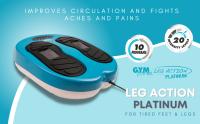 GYMFORM Masajeador de Pies y Piernas Leg Action, Masaje Shiatsu, Mando a distancia, Múltiples Programas y velocidades para Mejorar la Circulación y Aliviar el Dolor - details 0