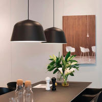 Led By Guli Guli® Lámpara Colgante de Techo en Metal Negro Mate con Casquillo E27 - Iluminación Cálida y Fácil Instalación - details 2