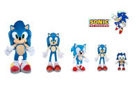 Sonic The Hedgehog - Sega- Peluche Sonic - Medidas 70-100 cm - Color azul - details 1