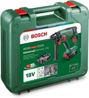 Bosch 06039D6003 Taladro Percutor a Batería Universalhammer 18V (2 Baterías 2,5 Ah, Sistema De 18V; Energía De Impacto De 2 J, SDS Plus, Maletín De Transporte) - details 4
