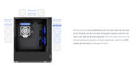 NOX Hummer Nemesis Black ARGB Caja Semitorre ATX con Ventana de Cristal - details 1