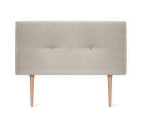 DHOME Cabecero de Polipiel o Tela AQUALINE Pro cabeceros Cabezal tapizado Cama Lujo (Beige Tela) - details 8