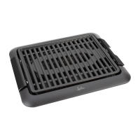 Jata Barbacoa Eléctrica Sin Humo para usar en interiores, Sin humos ni olores, Totalmente desmontable, Bandeja para recoger las salsas, Fácil limpieza, Antiadherente, Negro - BQ108 - details 2