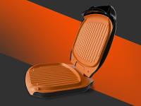 Bonplus BP  Parrilla Eléctrica  Grill para Bocadillos  Revestimiento Antiadherente  Fácil de Limpiar  Con Depósito para Aceite  900W  Cocción Homogénea  Sandwichera  Sin Humo  Grill Sin Humo  Cocina - details 4