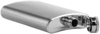 Petaca Acero Inoxidable 7 Oz 200 Ml Tapon Rosca Hip Flask Stainless Steel Drink Whiskey Vodka Case Pocket - details 4