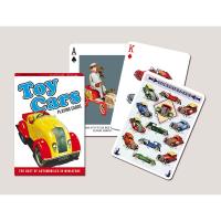 Piatnik Baraja de poker de 55 cartas Coches de juguete Vintage Catálogo 100 años de historia Juego mesa Jugar Adultos Colección Coleccionable Poquer - details 4