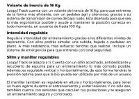 Mellerware - Bicicleta estática Loopy! Track, regulable, 8 Niveles. Volante Inercia 16 kg. Velocidad, Tiempo, Calorías, Distancia, fitness, deporte, ciclismo indoor, spinning - details 2