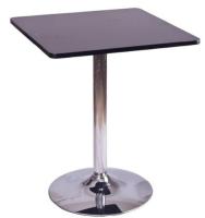 Mesas de Bar redondas CUADRADO para bar, mesa de centro informal ,muebles de Metal y madera altos para club nocturno, comedor, Bar moderno, Cocina, fiesta, 75cm alto - details 2