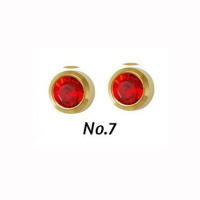 Unidad de piercing para el cuerpo, joyería de acero quirúrgico, Gema cz, color plateado, 16g, tragus, cartílago, 1 par - details 13