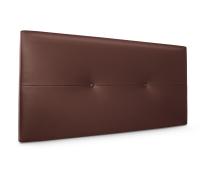 DHOME Cabecero de Polipiel o Tela AQUALINE Pro cabeceros Cabezal tapizado Cama Lujo (Chocolate Polipiel) - details 0
