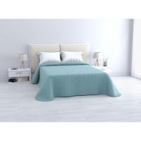 STARLEY-- Colcha Bouti Rombos Lisa o Estampada, Colcha Cubre Cama 100% Poliéster. Fina, Extra Suave y Ligera. Ideal para Primavera y Verano.90/105/135/150CM - details 0
