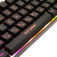 Teclado Gaming 65% Compacto DeepGaming TM065 10 modos de Iluminación RGB, TKL - details 4