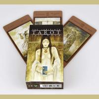 Fournier Tarot del laberinto Ilustraciones de Luis Royo 78 cartas 22 arcanos mayores y 56 menores Instrucciones en inglés, español, francés y portugués Adultos Juego mesa Jugar Esotérico Esoterismo Aprender Cartas fáciles Fácil Tirada Adivinatorio - details 4