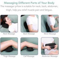 Masajeador de cuello y espalda, Almohada de Masaje Relajante con función de Calor y rotación de 360°, MaxKare XKMP 142A, Shiatsu para Hombros y Espalda, Incluye cinturón de extensión, Masaje para el Cuello - details 7